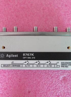 HP/Agilent 8767K 射频微波单刀四掷开关 DC-26.5 GHz