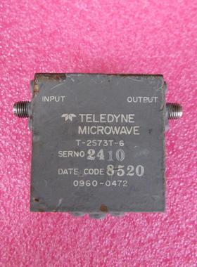 TELEDYNE T-2S73T-6 2.1-4.5GHz SMA射频微波同轴宽带隔离器