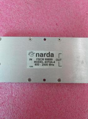 NARDA 4372A-4 500-2900MHz SMA 一分四  高频   同轴功率功分器