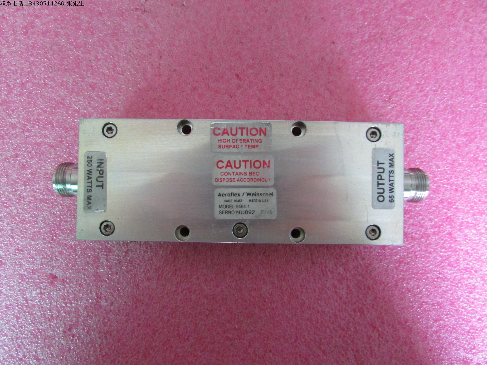 DC-4GHz 接 头：N母 功 率：250W /瓦  需要外加散热片