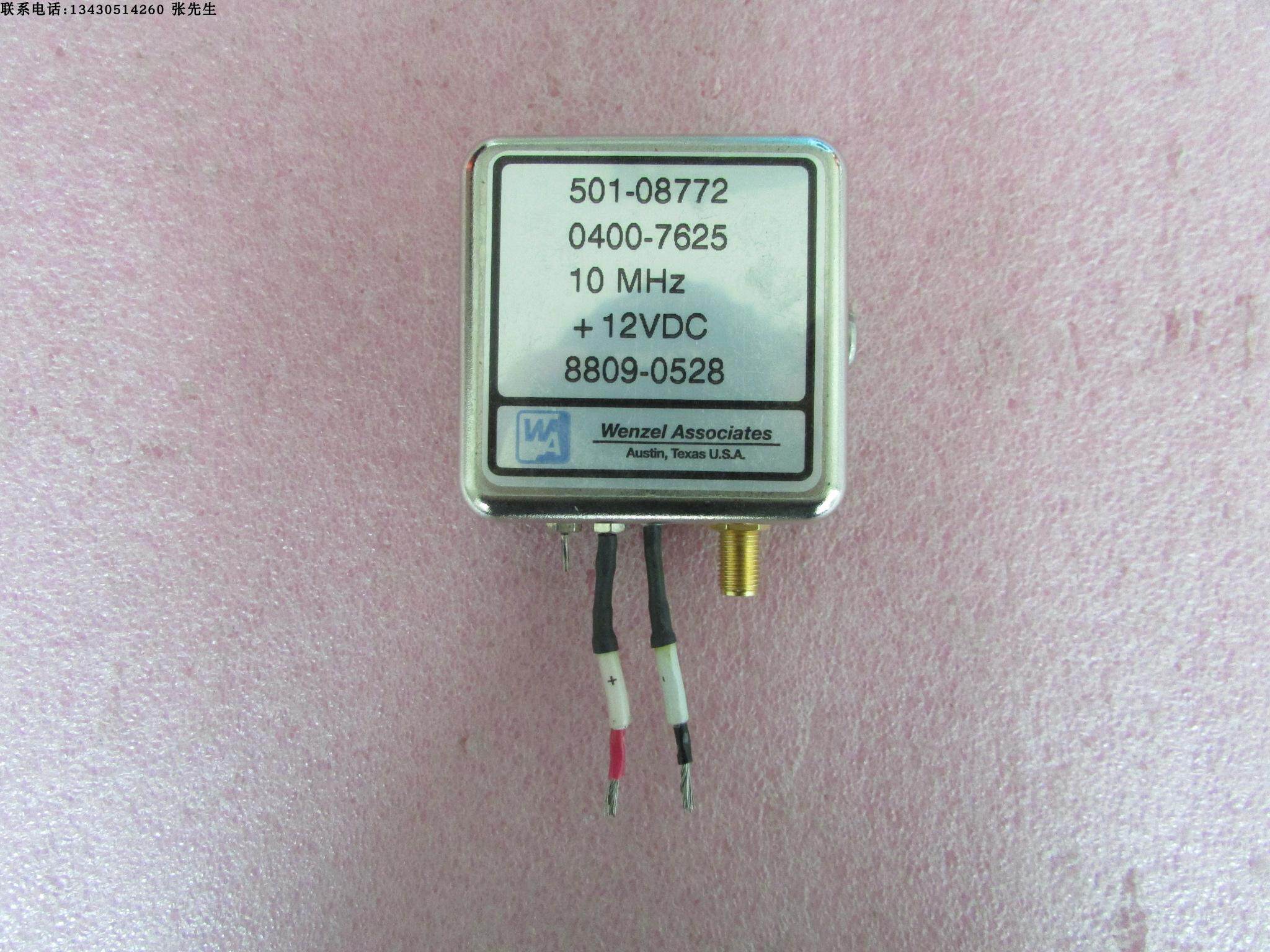 wenzel associates进口501-08772 10mhz 12v sma母射频微波振荡器