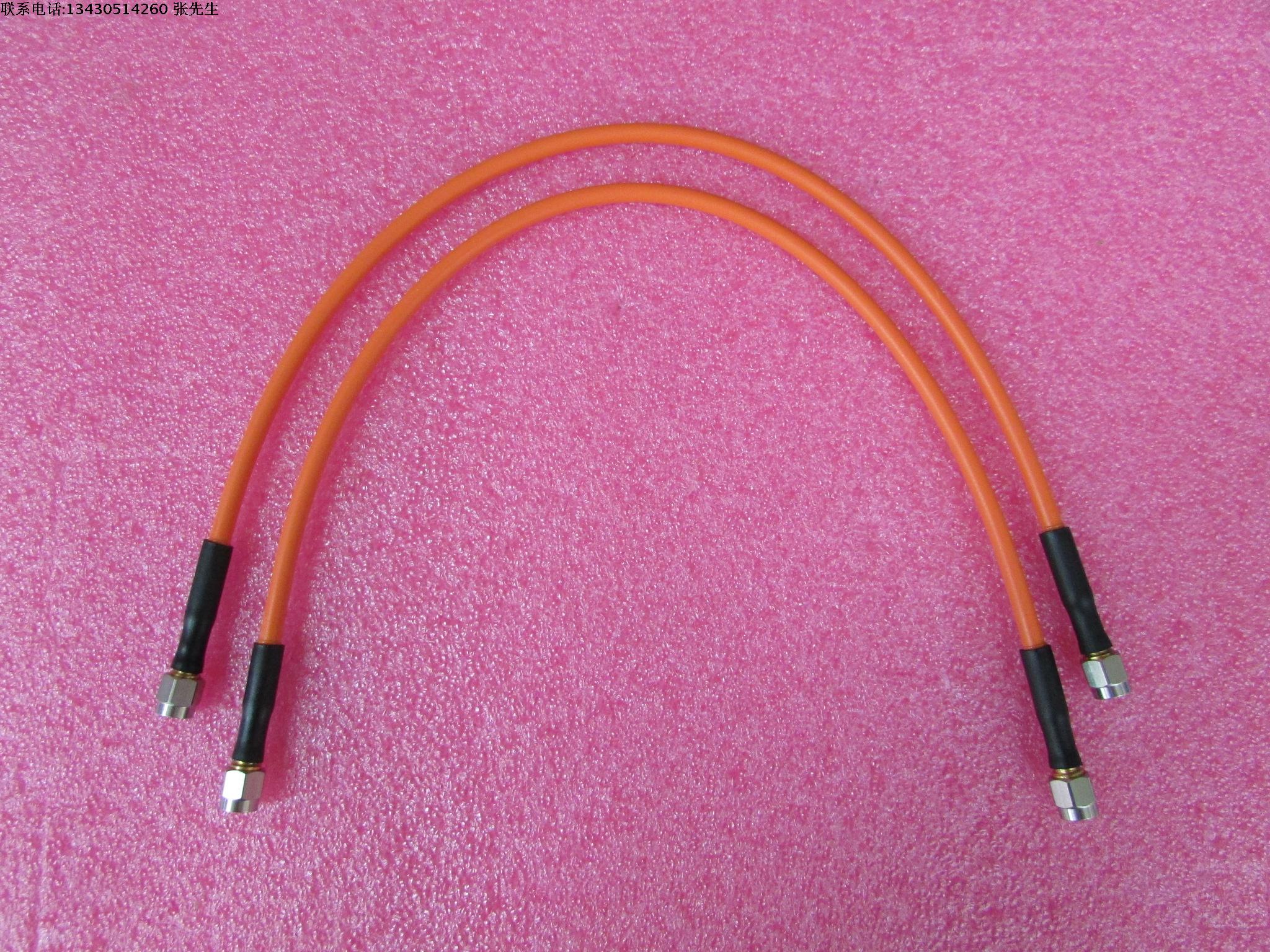进口 DC-26.5GHz SMA公-SMA公 RF 35cm 射频微波超低插损同轴测试电缆跳线 线长短可定制