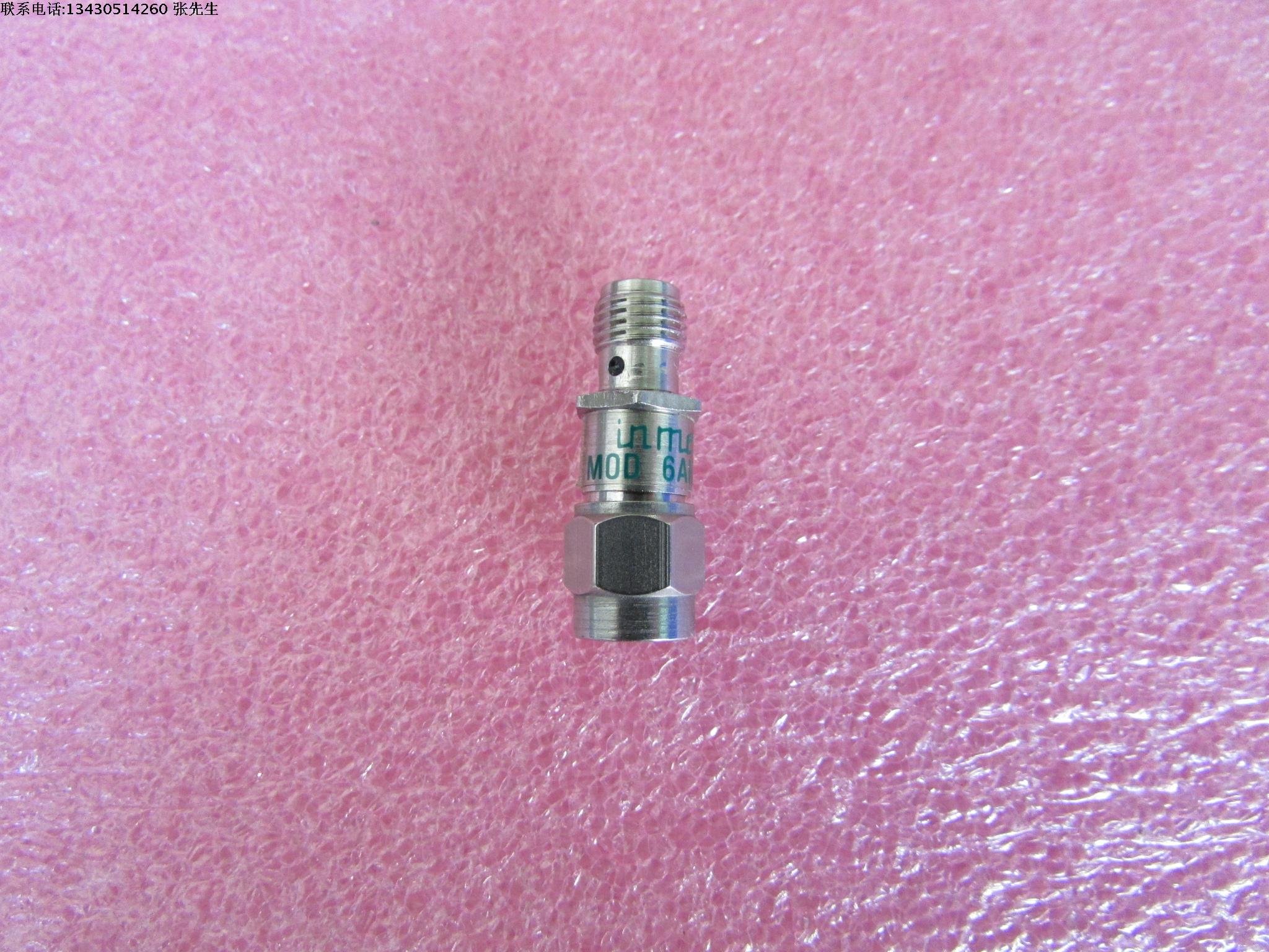 INMET进口 6AH-6  6dB DC-18GHz 2W SMA RF 射频微波同轴固定衰减器 质量包好，包能用  可提供详细测试图  成色好 品      牌:   INMET 型      号：6AH-6 衰 减  量:  6dB 频      率: DC-18GHz 可提