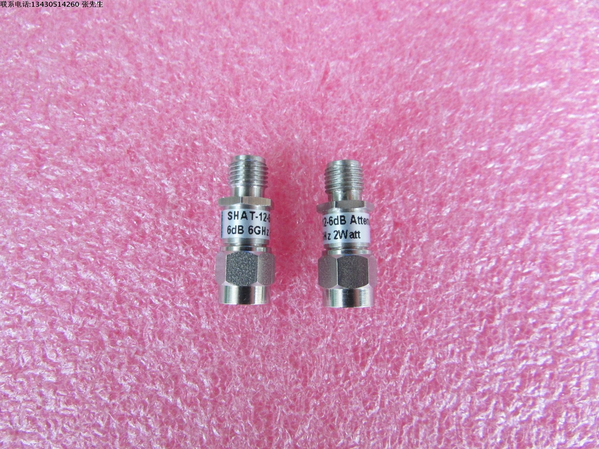 SHAT-6-6  DC-6GHz 6dB 2W 驻波：1.1 SMA 射频固定衰减器   型号：SHAT-6-6