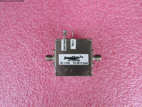 进口  651-030-006  DC-1GHz 0-6dB  6V 射频微波电控衰减器