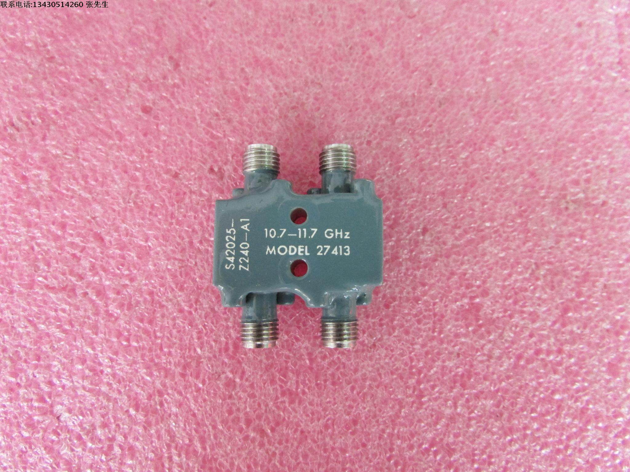 美国进口  7-13ghz sma rf 90度耦合电桥 90度功分器 3db电桥