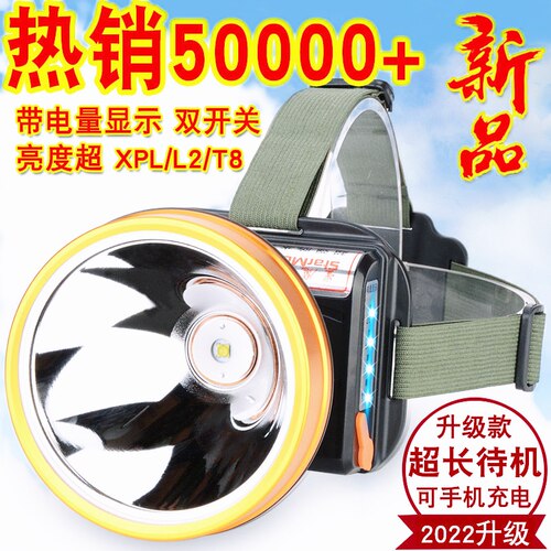 星魔光S60强光头灯超亮远射防水