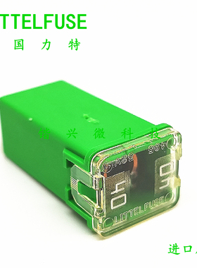 进口力特 495汽车方形保险丝0495040.ZXA 40A 32V 延时 JCASE系列