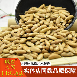2025年新货临安巴西松子阿富汗巴基斯坦手剥松子薄壳大颗粒坚果