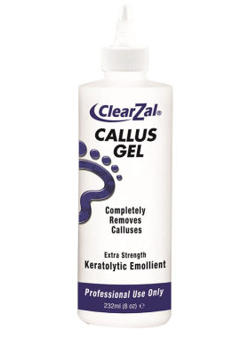 代购美国正品clearzal乐呋软化去除硬皮老茧硬茧预防手脚开裂啫喱