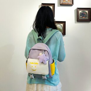 幼儿园书包女孩儿童外出小背包可爱双肩包女童包大学生游玩小包