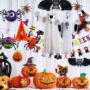 Dress up đạo cụ Trang trí Halloween Đặt mẫu giáo Mặt dây chuyền Đồ trang trí Lah cờ Flag Lantern Spider - Sản phẩm Đảng / Magic / Hiệu suất đồ hóa trang halloween