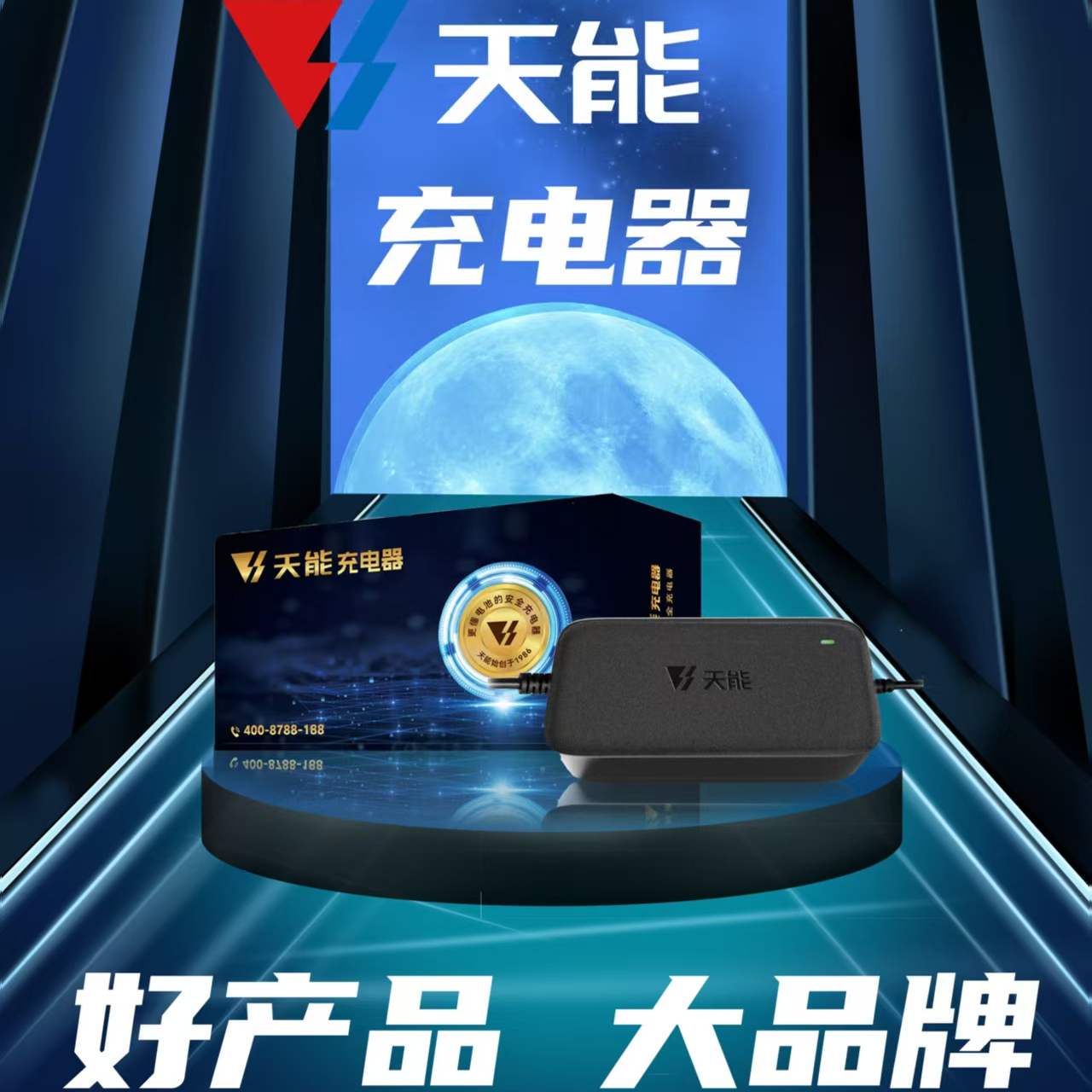 天能正品防水充电器电动车铅酸电池48V1260V72V20ah雅迪爱玛插头