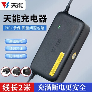 天能铅酸电瓶充电器48V12AH60V20AH72雅迪爱玛台铃电车三轮通用