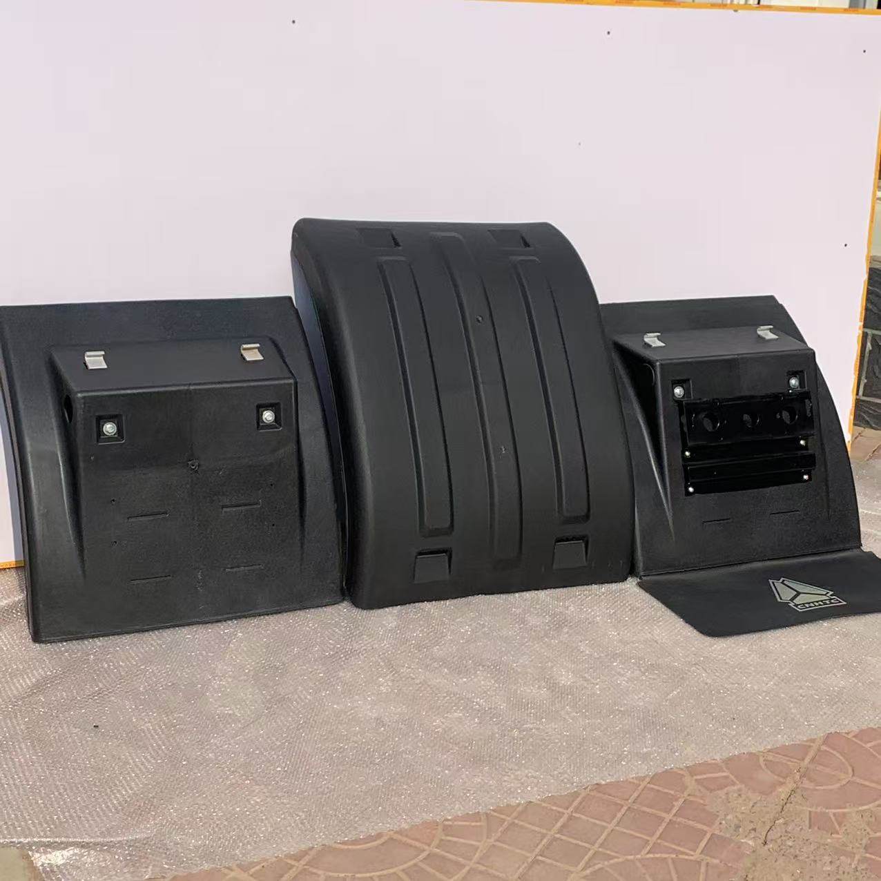 重汽老款豪沃T7驱动轮挡泥板老款A7后轮挡泥瓦德龙X3000后挡泥板