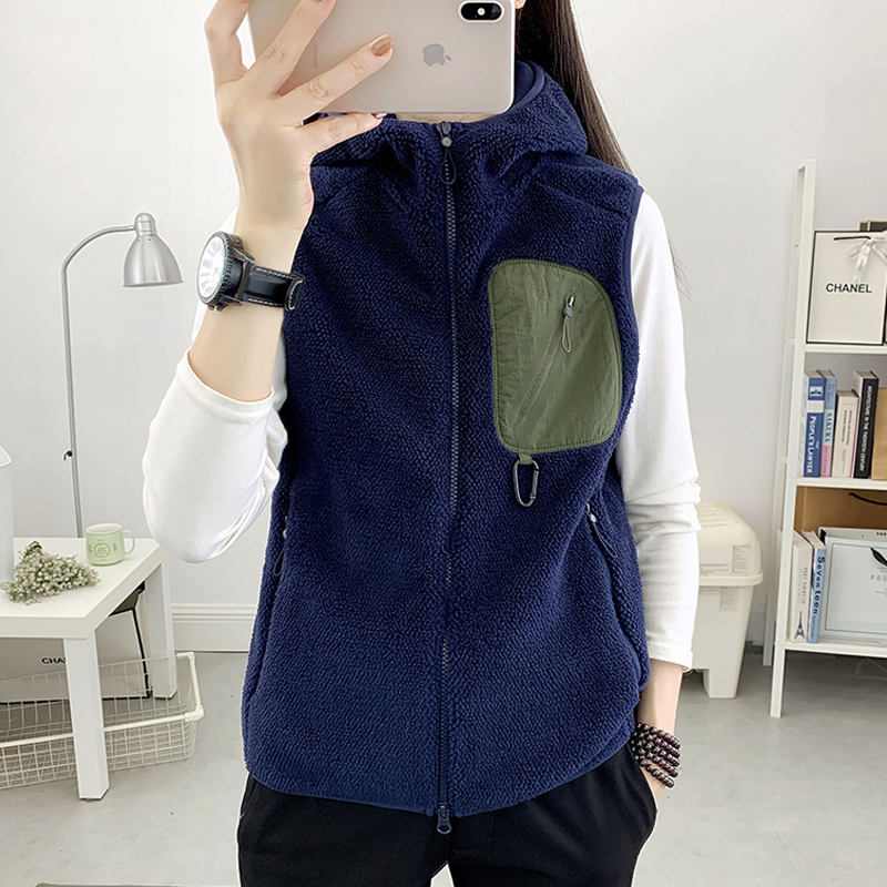 舒棉绒男女款外套当搭马甲抓绒衣