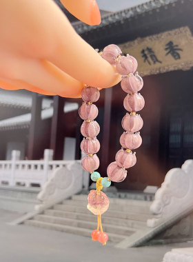 其他寺流通处紫水晶手串健康手链