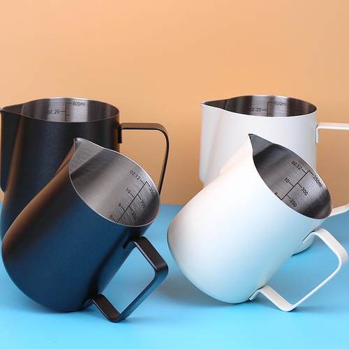 正益芳304不锈钢多色彩拉花杯