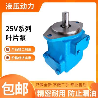 新品变量叶片泵25V10A-1C22R液压泵25V12A-1C22R 25V14A/17A/25A-