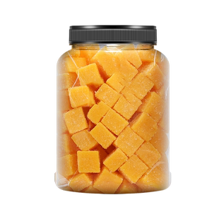 芒果糕零食散装橡皮糖喜糖果汁软糖网红爆款酸砂小方块宝藏糖果qq