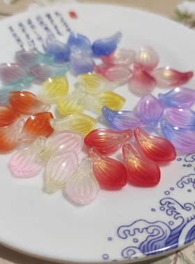 醉芙梦国产琉璃立体莲花花瓣