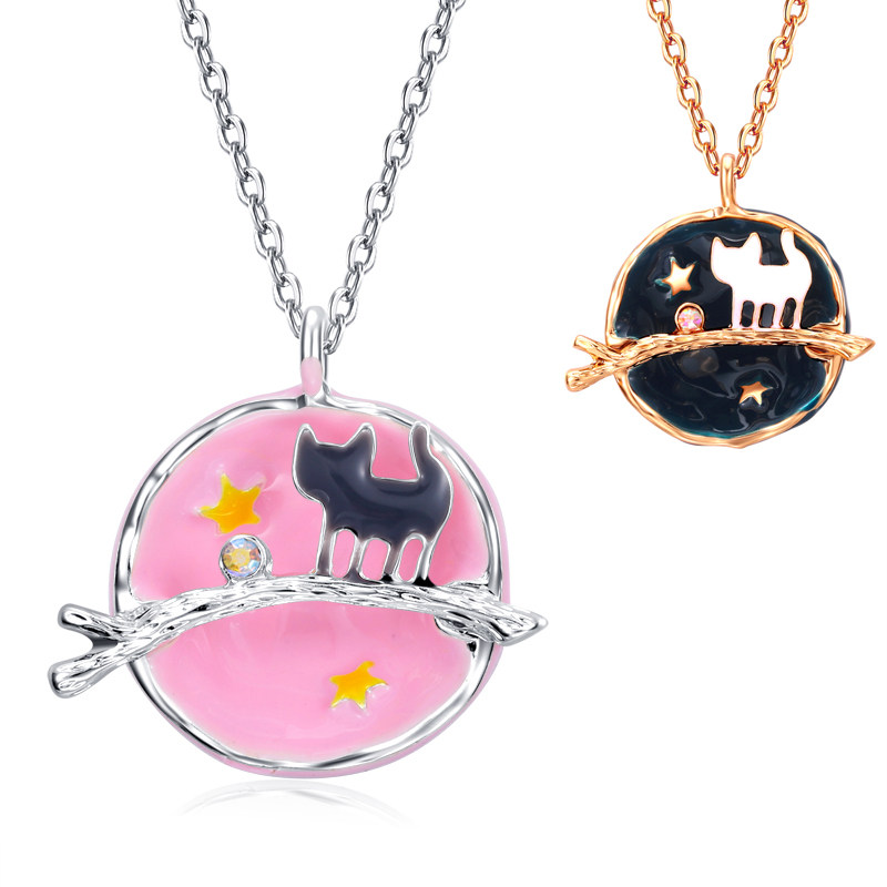 便宜外单项链小动物个性款