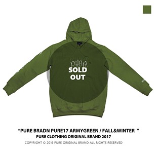 PURE ARMYGREEN OUT欣赏 PURE17 BRAND SOLD 2017F 限量款