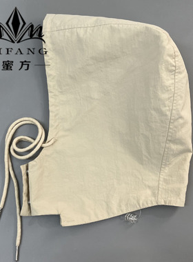 风衣帽可拆卸搭配派克棒球服外套装饰防风潮时尚护耳配饰百搭通用