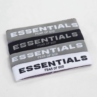 FOG头戴 复线ESSENTIALS运动健身束发头带男士纯棉宽松吸汗发带女