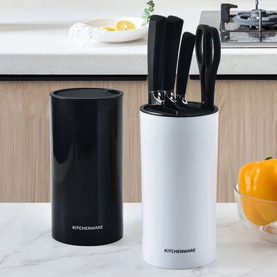 1PC Knife Holder Stand Multifunctional Knives Storage Rack H