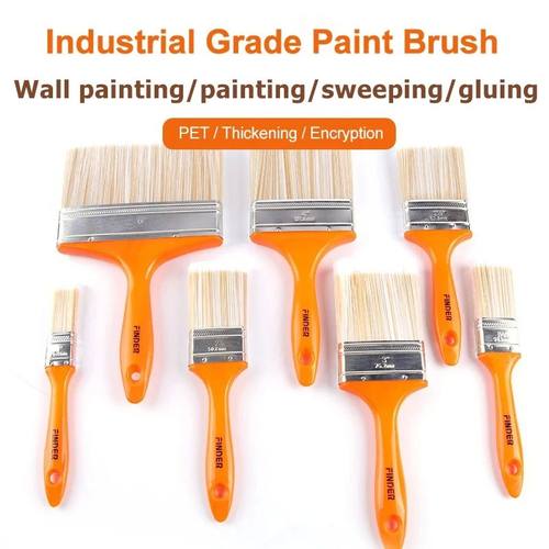 Home Improvement Wall Paint Brush PET Soft Bristle Durable C