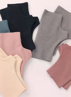 1Pair Autumn Winter Warm Soft Velvet Half Finger Gloves For