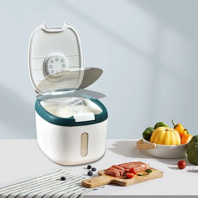 Bymaocar 5kg Kitchen Dry Food Storage Container Rice Wheats