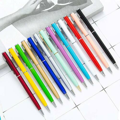 1Piece Lytwtw's Creative Candy Color Ballpoint Pen Business