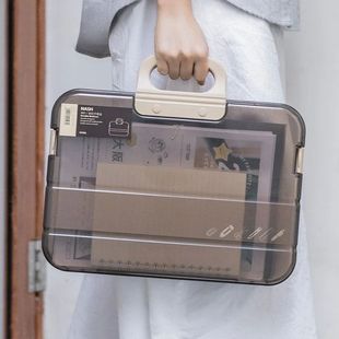 Plastic File and Exam Paper Storage Bag, Multifunctional Doc