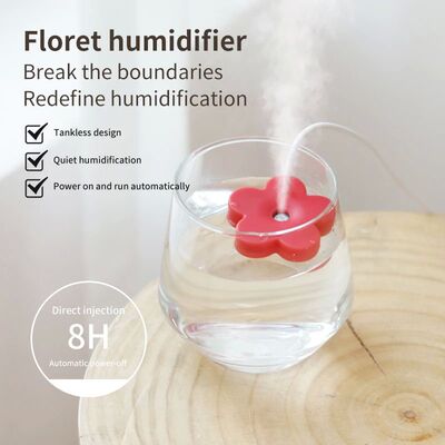 Portable Mini USB with Filter Flower Humidifier Bottle Aroma
