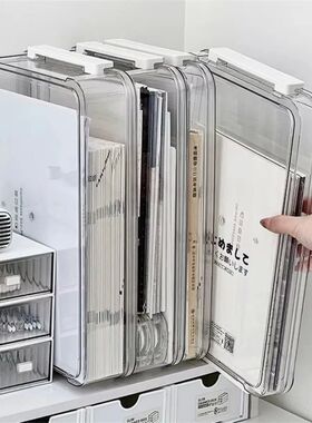 Stackable A4 Stackable Storage Box Plastic Dustproof And Moi