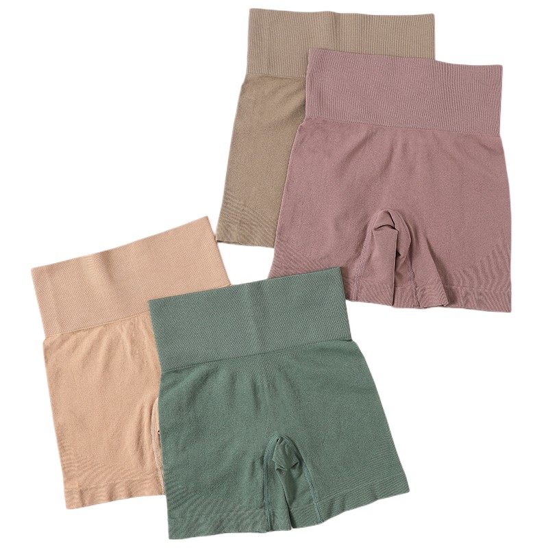 high waist seamless shorts women hip push up shorts safety s