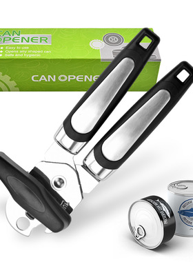 Can opener made of stainless steel, a divine tool for openin