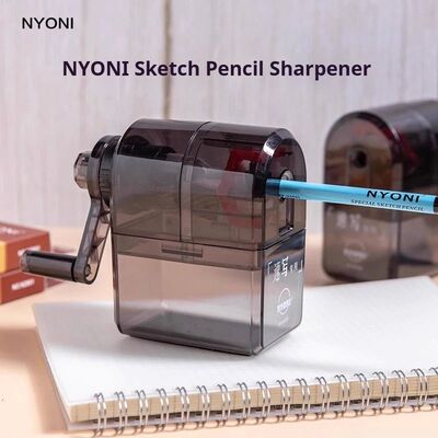 Manual Pencil Sharpener Adjustable Long Pencil Nibs Sharpens