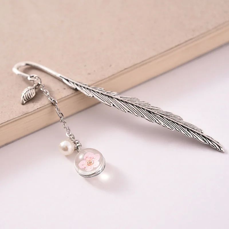 Metal Bookmark Cute Cartoon Beautiful Cool Book Page Mark St