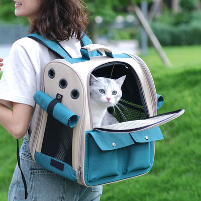 Pet Supplies Cat bag Portable Pet Backpack Space Capsule Dog