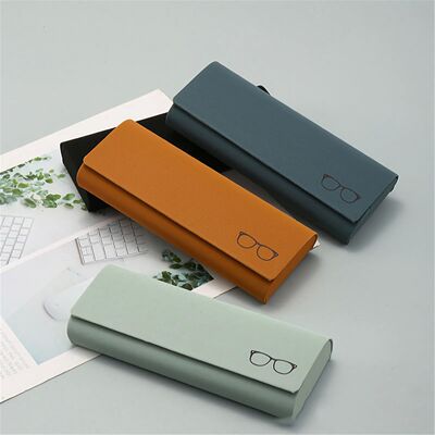 PU Leather Glasses Case Men Women Sunglasses Myopia Presbyop