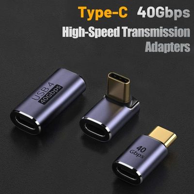 USB Type-C Adapter For Macbook, 90 Degree Quick Charge Conve