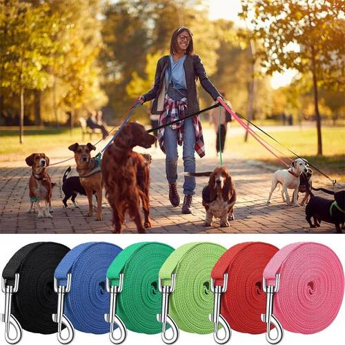 Nylon Dog Training Leashes Walking Pet Leash Rope Traction R