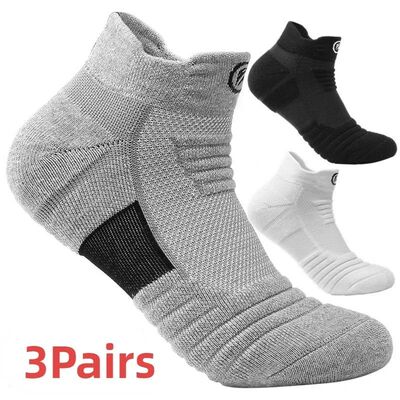 3pairs/Lot Men's Socks Compression Stockings Breathable Bask