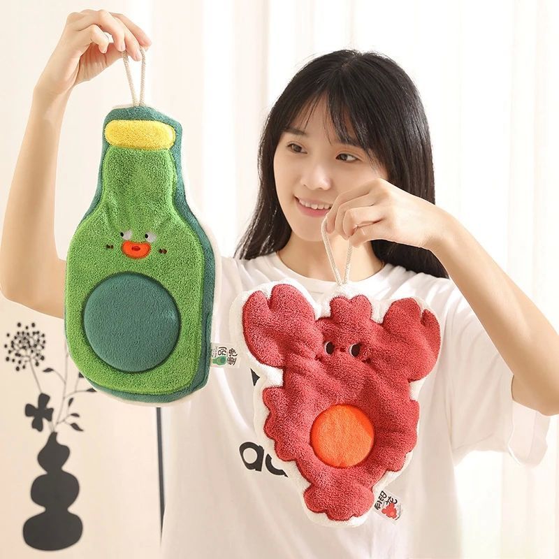 Super Absorbent Steering Books Kawaii Hand Towels Decorative