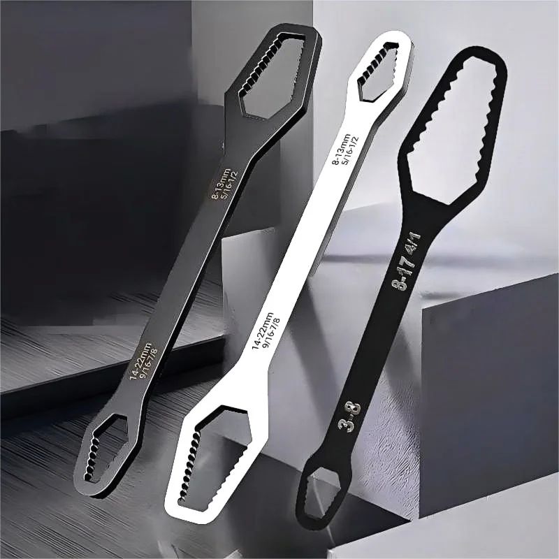 Multi functional double headed plum blossom wrench, double h