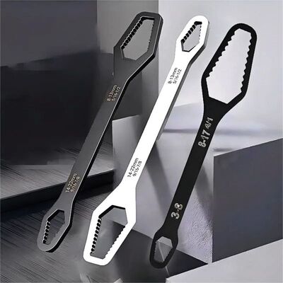 Multi functional double headed plum blossom wrench, double h