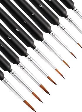 Miniature Paint Brushes Art Painting Brushes Set Detailing P